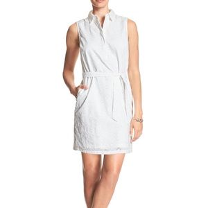 Banana Republic White Dress